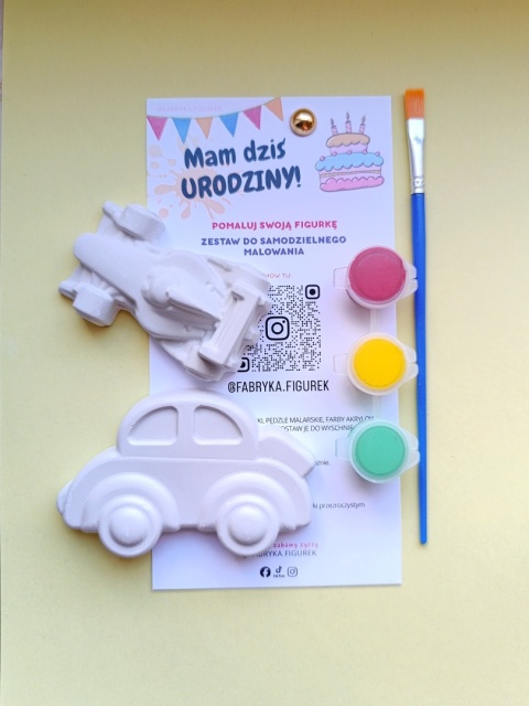 🚗 Zestaw 7 - Super Pojazdy - Mam dziś URODZINY!